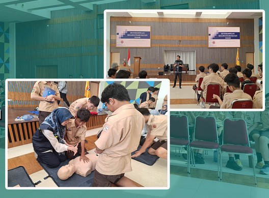 Pelatihan Bantuan Hidup Dasar Bagi Masyarakat Awan di Sekolah Kolese Kanisius Jakarta