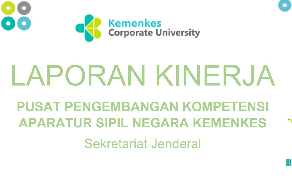 LAPORAN KINERJA P2KASN 2024