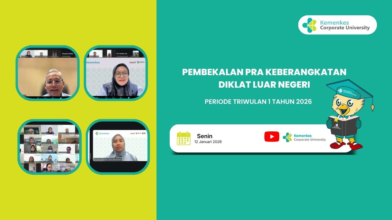 Pembekalan Pra Keberangkatan Diklat Luar Negeri Periode Triwulan 1 Tahun 2026